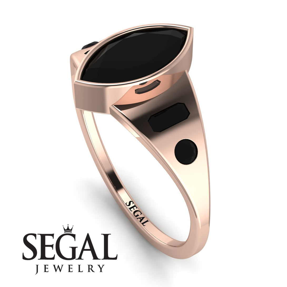 Marquise Bezel Diamond Ring - Juliana No. 38